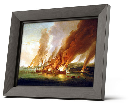 The Battle of La Hogue, 1692 The Battle of La Hogue, 1692