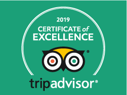 TripAdvisor Certificate of Excellence 2019